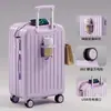 Novo modelo de bagagem, mala de rodinhas estilosa e durável para mulheres, mala com proteção por senha para homens e mulheres, bolsa de viagem para estudantes