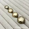 Botones metálicos irregulares tipo caparazón de tortuga para trajes, abrigos de punto de lana, botones decorativos simples y versátiles para coser a mano
