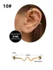 Pendientes Largos de Acero Inoxidable con Rosca Externa Europea y Americana, Goteo de Aceite, Circonita, Puente para Oreja, Cisne de Perla, Mariposa, Venta al por Mayor