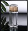 Botella de Plástico con Empaque de Cápsula Transparente, Tapa de Doble Capa y Sello, Botella para Medicamentos Regalo de Cuidado de la Salud, Botella Acrílica de Ginseng Americano para Reenvasado