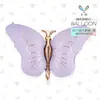 Nuevos globos de papel de aluminio con forma de mariposa mate estilo INS, accesorios de decoración para fiestas de animales, juguetes para niños