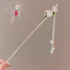 Fabricante de Yiwu Venta al por mayor de accesorios para el cabello a precio de costo, Pasadores de estilo antiguo de alta gama para Cheongsam, Pasadores simples y versátiles para uso diario