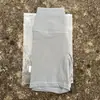 Shorts Deportivos de Yoga para Mujer de Cintura Alta Doble Textura para Ciclismo Naked de Alta Elasticidad Anti-rozaduras Ligeros Transpirables