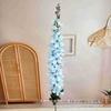 Boda Delphinium Artificial 1.2m Flor Artificial Delphinium Grande Boda Venta al por Mayor Flor Artificial de Rama Alta Estilo Decoración de Hotel