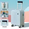 Maleta de cabina personalizada de 18 pulgadas Maleta de trolley para distancias cortas Ruedas universales Resistente y duradera Equipaje infantil Caja pequeña con candado de combinación