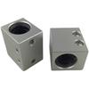 Carcasa de Rodamiento Lineal de Aleación de Aluminio Tipo de Liner Simple Lhss6 8 10 Tipo de Doble Liner Lhssw6 8 10 Carcasa de Rodamiento