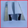 Techo de Película Suave Clip Plano de Plástico Perfil de Quilla en forma de H Marco de Caja de Luz Empotrada Perfil de Aluminio Tira de Acabado de PVC