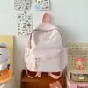 Mochila ligera, bolsa escolar para estudiantes, versátil para el uso diario, linda, a la moda, moderna, gran capacidad, mochila estilo coreano