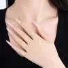 Anel Aberto Dupla Camada Laço Xuping Estilo Ins Liga de Cobre Atacado, Joias Femininas Doces e de Luxo Leve Elegantes