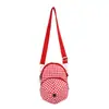 Bolsa Transversal Infantil de Xadrez Primavera e Verão Simples Fresca Novo Estilo Leve Nicho Estudante Comutador Bolsa Transversal Feminina