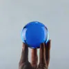Venta al por mayor de fábrica bola de luz de colores malabares exhibición mágica decoración del hogar manualidades decoración bola de cristal transparente sólida