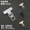 Goma para Teléfono Móvil Acero Inoxidable Parche para Correa de Teléfono Móvil Pegatina Trasera Cuerda Universal para Colgar el Teléfono del Cuello Fabricante de Goma Antiperdida