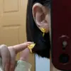 Pendientes Retro Dorados Estilo Chino de Moda Pendientes Ligeros de Lujo Tendencia para Mujer Pájaro Nuevo Nicho Chino