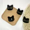 Ropa de Dibujos Animados Peluche Perro Negro y Gato Negro Muñeco Broche DIY Lindos Accesorios para Ropa Infantil