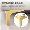 Patas de Soporte Metálicas Patas de Sofá Patas de Mesa de Centro Patas Trigeminales con Tamaño de Esquina Patas de Mesa Hierro Patas de Gabinete de TV Muebles de Lujo Ligero Patas de Gabinete