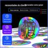 Fabricante de Adesivos Selantes para Estampagem a Laser, Adesivos Autoadesivos Transparentes à Prova d'Água de PET, Impressão Personalizada de Logotipos em Pequenas Quantidades