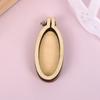 Mini Pequeño Bordado Bordado Elástico Marco de Bordado Círculo Colgante de Madera de Comercio Exterior Joyería Colgante de Bordado Hecho a Mano Manualidades DIY