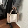 2026 Bolsa para el día a día Bolsa de gran capacidad para estudiantes universitarias Bolsa de hombro individual de nuevo estilo Bolso de mano a la moda