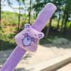 Pulsera de peluche de dibujos animados para niños, decoración creativa, accesorios para el cabello, regalos de boda