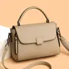 Bolso de Mano Versátil de Moda para Mujer 2026 Nuevo Modelo Gran Capacidad Múltiples Compartimentos Hombro Único Cruzado Pequeño Cuadrado Bolso Simple