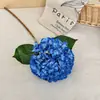 Flores Artificiais de Hortênsia Impressas em 3D de Alta Qualidade, 216 Peças, para Decoração de Sala de Estar Doméstica, Mesa de Jantar, Hotel e Cena de Casamento