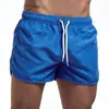 Wish Comercio Exterior Verano Nuevo Moda Masculina Pantalones de Playa Shorts de Poliéster Secado Rápido Multicolor Pantalones Casuales para Hombre