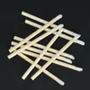 Brocha para Labios de Varilla de Bambú Lote Original Mini Portátil Pluma Corrector Flockeada Brocha para Sombra de Ojos Brillo de Labios Herramientas de Maquillaje de Belleza Brocha para Labios de Varilla de Madera