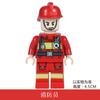 Compatible con Bloques de Construcción Pequeños de Lego, Figuras de Policía Militar de Ciudad, Bomberos, Figuras Pequeñas, Juguetes Educativos de Ensamblaje para Niños