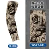 Manguitos de protección solar para tatuajes, manguitos transpirables para ciclismo al aire libre, diseño de tatuaje floral en el brazo, manguitos sin costuras, disponibles en stock