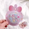 Pulsera de cuentas para niños pegatinas para uñas usar pulsera de uñas para bebé pegatinas de uñas de dibujos animados caja de cubiertas de uñas lindas tridimensionales