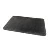 Tapete moderno simples de cor sólida com pele de raposa sintética para sala de estar, fácil de cuidar, mesa de centro, sofá, quarto, cabeceira