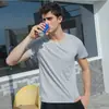 Camisa Hidrofóbica de Secado Rápido Verano Hombres Camisa de Seda de Hielo Malla Secado Rápido Manga Corta Transpirable Casual Deportiva Talla Grande Cuello Redondo