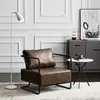 Cadeira de sofá de ferro estilo retrô industrial luxo leve simples sala de estar área de lounge sofá designer sofá pequeno individual