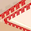 Conjunto de Decoração para Quarto de Casamento: Decorações Penduradas no Teto, Lanternas, Caracteres de Felicidade Dupla para o Quarto do Noivo e da Noiva, Decorações de Casamento para Casa Nova