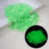 Decoración luminosa para acuario con forma de criatura marina, piedras fluorescentes ultrabrillantes que brillan en la oscuridad, adornos decorativos para acuario, venta al por mayor transfronteriza