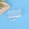 Ladrillo de acrílico transparente personalizado para tarjetas pequeñas, soporte magnético para inserción de tarjetas, ladrillo de tarjeta goo, ladrillo de tarjeta acrílica personalizada para DIY, portatarjetas Mini Ladrillo de Tarjeta