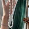 Collar de Perlas de Aguas Profundas de 10 mm, Cada Perla Está Nudada, Gargantilla de Nicho