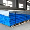 Tela tejida laminada, fabricante de lonas de PE, tela para cortina de puerta de granja de ganado, película recubierta impermeable y a prueba de humedad, película recubierta de aluminio, cubierta de suelo para embalaje, venta al por mayor