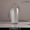 Vaso Simples Transparente Estilo Nórdico ins Feng Shui Flores Vaso de Vidro para Decoração de Sala de Estar Decoração de Celebridade da Internet