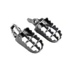 Accesorios para motocicleta vehículo todoterreno modificación pedal metálico pedal trasero pedal de asiento trasero decoración de modificación accesorios