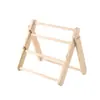 En Stock Envío Transfronterizo Dropshipping Madera Maciza Plegable Cristal Pulsera Estante de Almacenamiento Exhibidor de Joyas Colgador de Accesorios