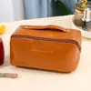 Bolsa de Cosméticos Cuadrada de Alto Valor Estético Bolsa de Almacenamiento de Cosméticos de Gran Capacidad Bolsa de Lavar Portátil Impermeable para el Hogar y Viajes