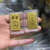 Adesivo de Telefone Ouro Puro 999 2mg Shuibei Adesivo Popular Dourado para Traseira de Telefone Loja de Ouro Transmissão ao Vivo Pequenos Presentes Físicos Varejo