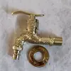 Torneira em Forma de Dragão para Tanque de Lavar Chão de Varanda, Torneira de Água Universal Antifurto Montada na Parede, Torneira de Cobre Antigo, Abertura Rápida
