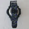 Relógio Camuflado Colorido Luminoso Mostrador Grande Eletrônico Esportivo Outdoor Eletrônico Modelos Personalizados Masculinos