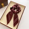 Nuevo pañuelo cuadrado pequeño de mezcla de algodón y lino con estampado de espiga de lunares transfronterizo, pañuelo para la cabeza tipo seda, chal, protector solar para el cuello y bufanda