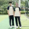Traje deportivo de uniforme escolar de tres piezas, ropa casual de universidad, uniforme de equipo, uniforme de graduación grupal, uniforme de clase para estudiantes de secundaria, preparatoria, primaria