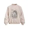 Sudadera con capucha Flor Frita Lavada para Hombre Estilo Retro Street Trend Estampado de Retrato Persona Sudadera con Cuello Redondo Desgastada Primavera y Otoño Holgada Casual