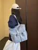 Bolso de Nylon de Gran Capacidad Casual para Viajes Diarios para Mujer 2026 Nuevo Modelo Bolso de Hombro Tote para Estudiante Universitario