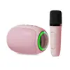 Altavoz Bluetooth Inalámbrico Micrófono Exterior Hogar Escritorio Micrófono Karaoke Audio Integrado Sonido Inteligente de Alta Fidelidad